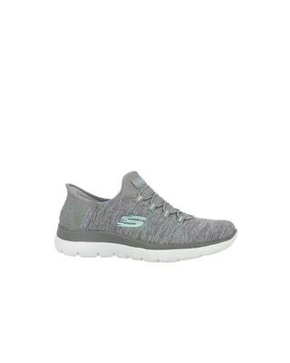 Dames summits dazzling haze slip-on grijs / veelkleurig