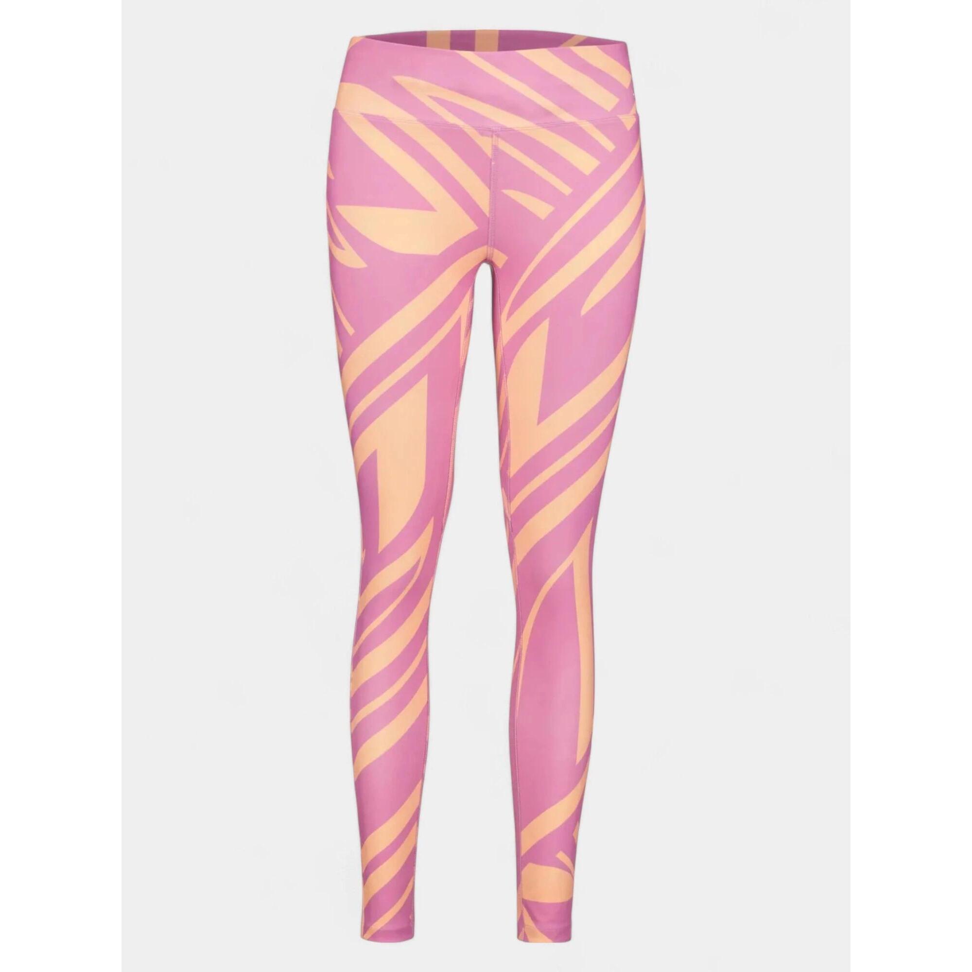 Luhta - Jambières Pour Femmes Iskoinen - Legging - Jaune|orange|violet - 38 S - Decathlon