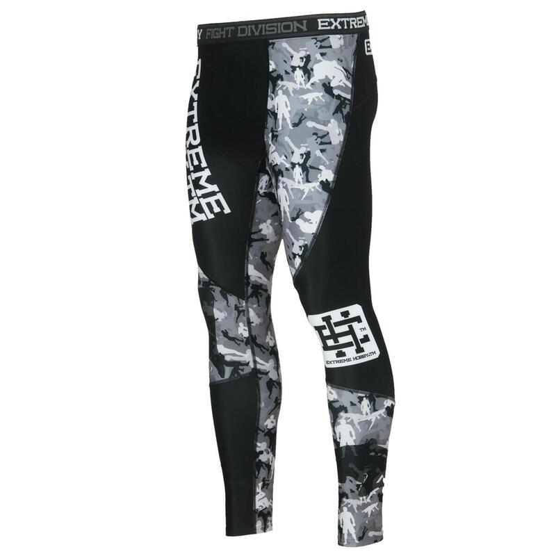 Legginsy do MMA męskie EXTREME HOBBY COMBAT GAME termoaktywne