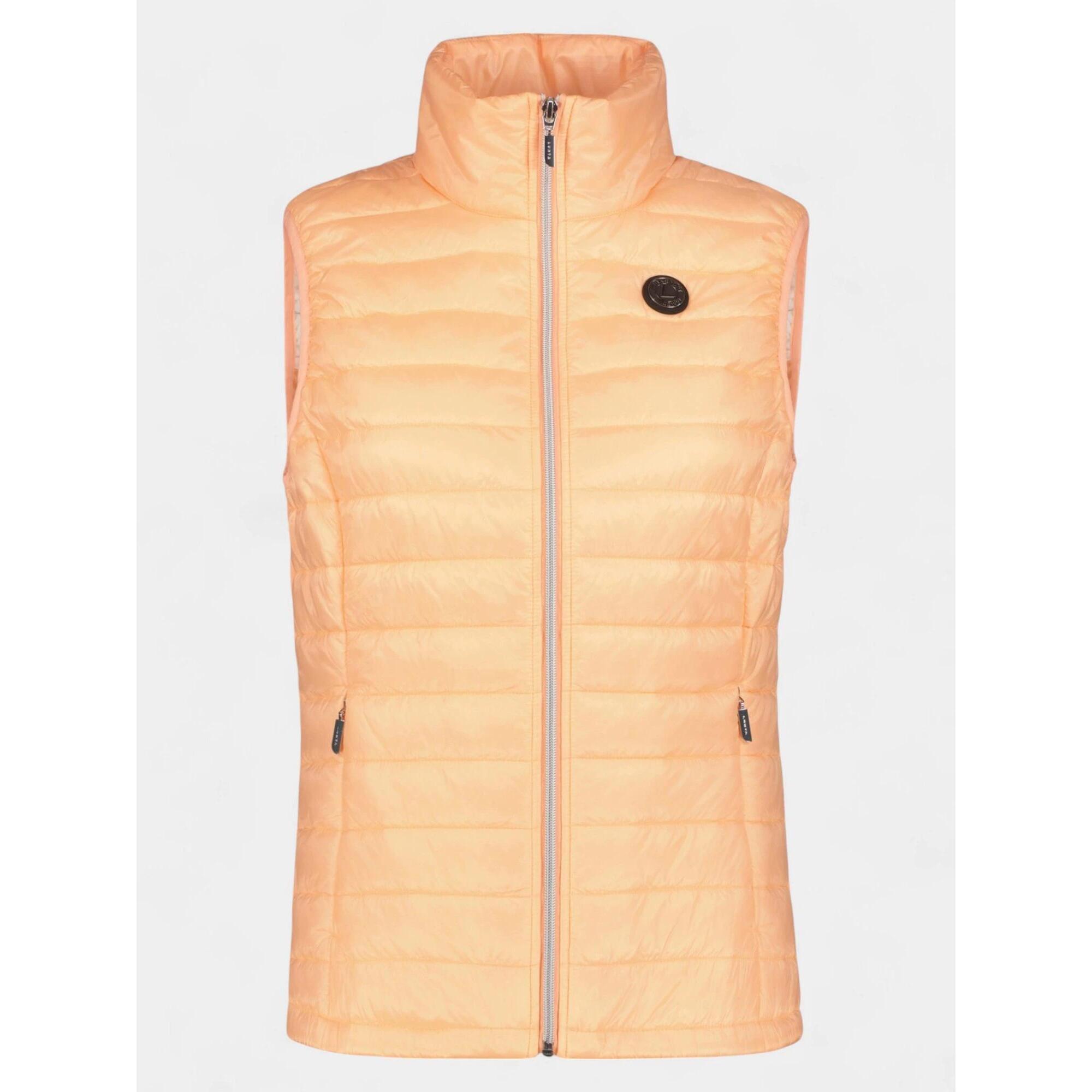 Luhta - Gilet Femme Isokorpi - Gilet Sans Manche - Jaune|orange - S - Decathlon