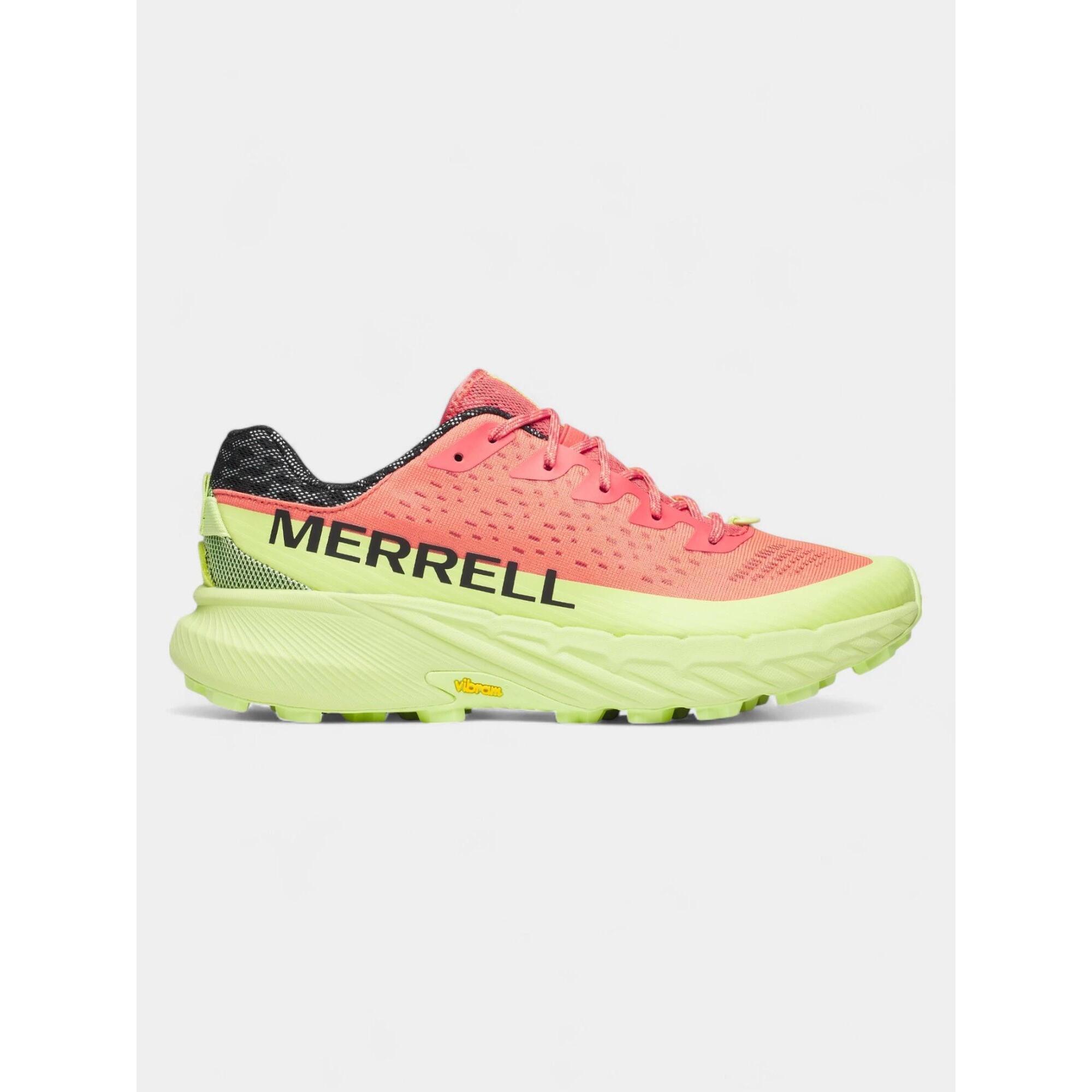 Merrell - Chaussures De Course À Pied Pour Hommes Agility Peak 5 - Chaussures De Sport - Jaune|orange|vert - 46 - Decathlon