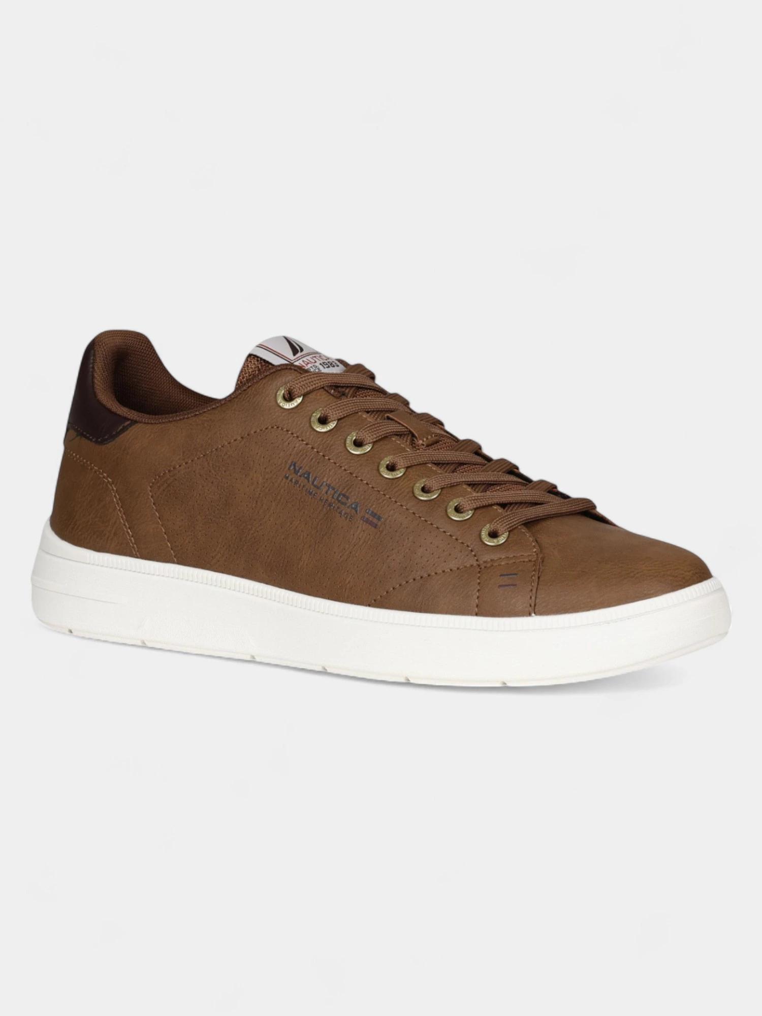 NAUTICA Scarpe basse da uomo STARDUST 2.0 LTH TABACCO