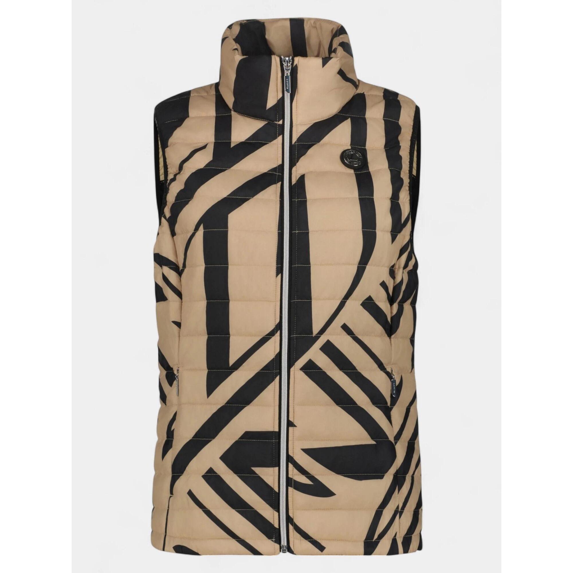 Luhta - Gilet Femme Isokorpi - Gilet Sans Manche - Marron|noir - 36 Xs - Decathlon