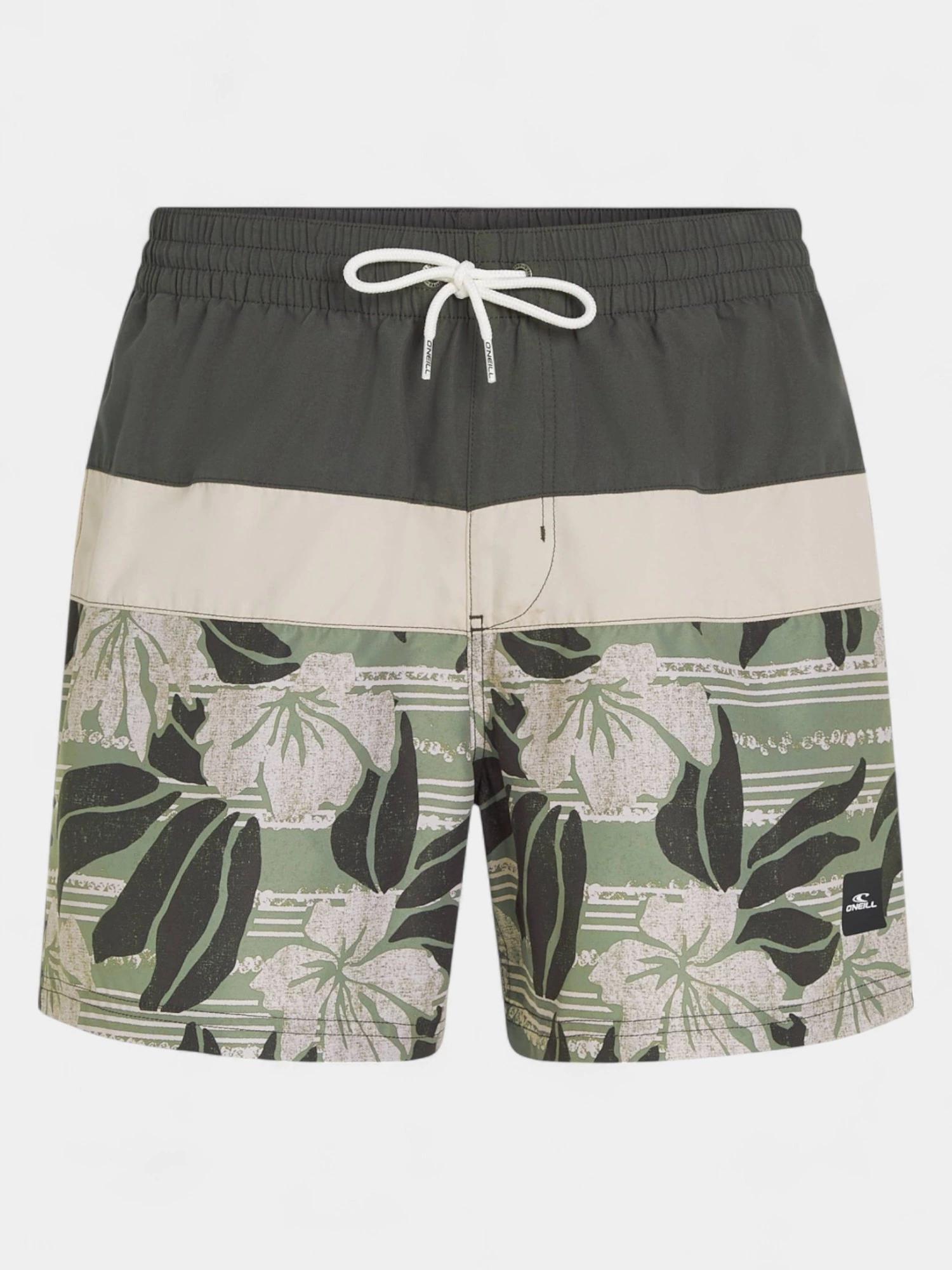 Short de plage hommes Cali Block 15'' 5/7