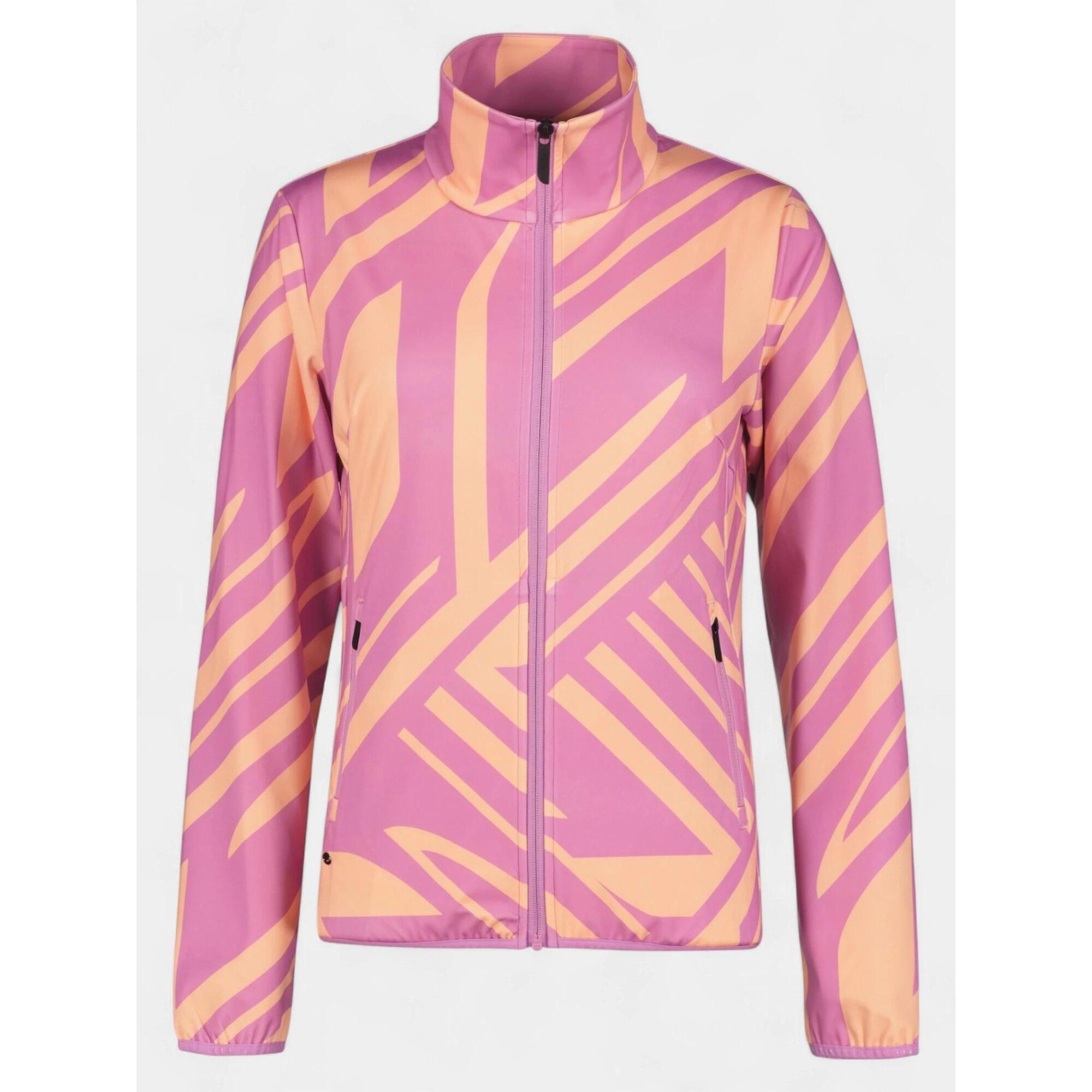 Luhta - Pull-over Femme Ellala - Polaire - Jaune|orange|violet - S - Decathlon