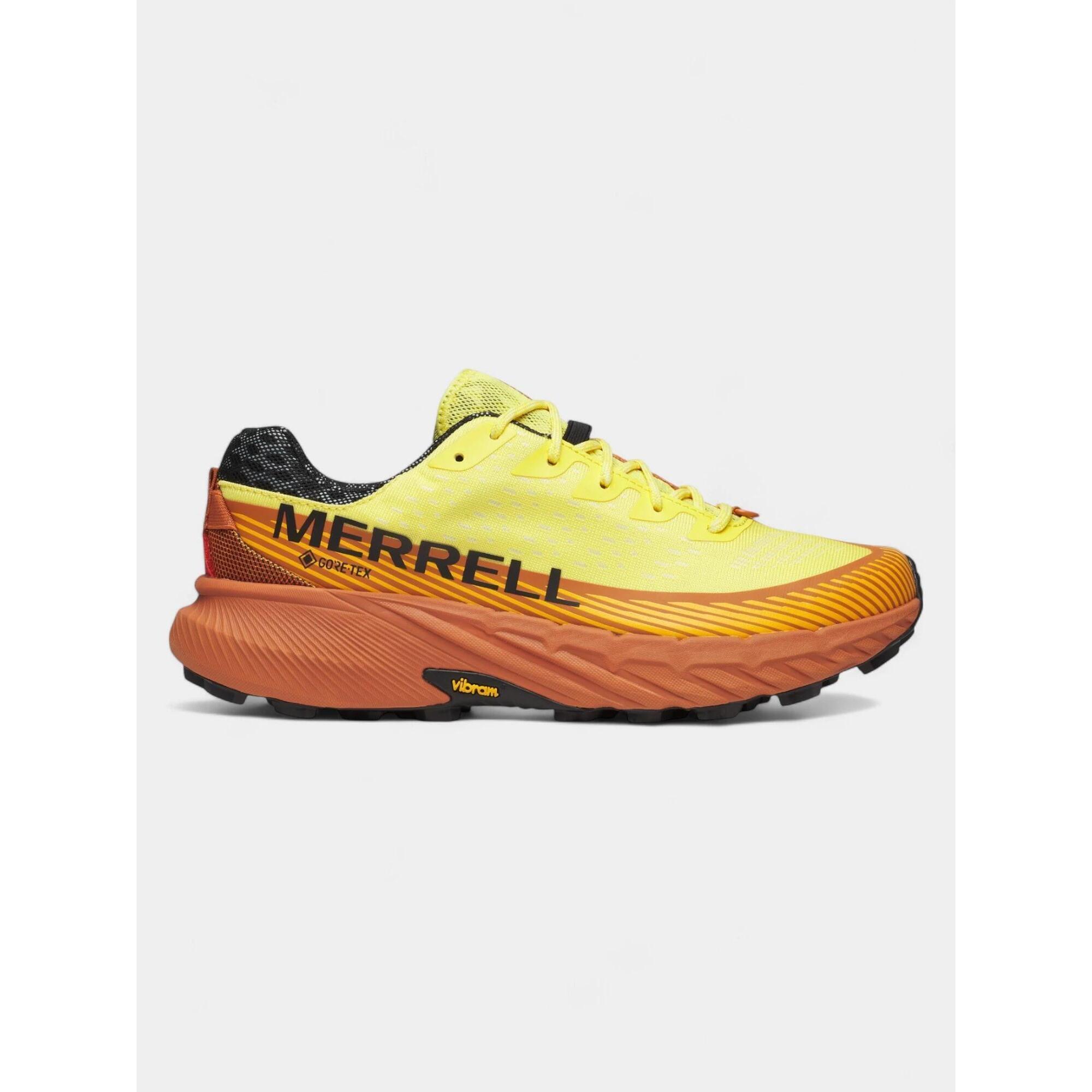 Merrell - Chaussures De Course À Pied Pour Hommes Agility Peak 5 Gtx - Chaussures De Sport - Jaune|orange - 46 - Decathlon