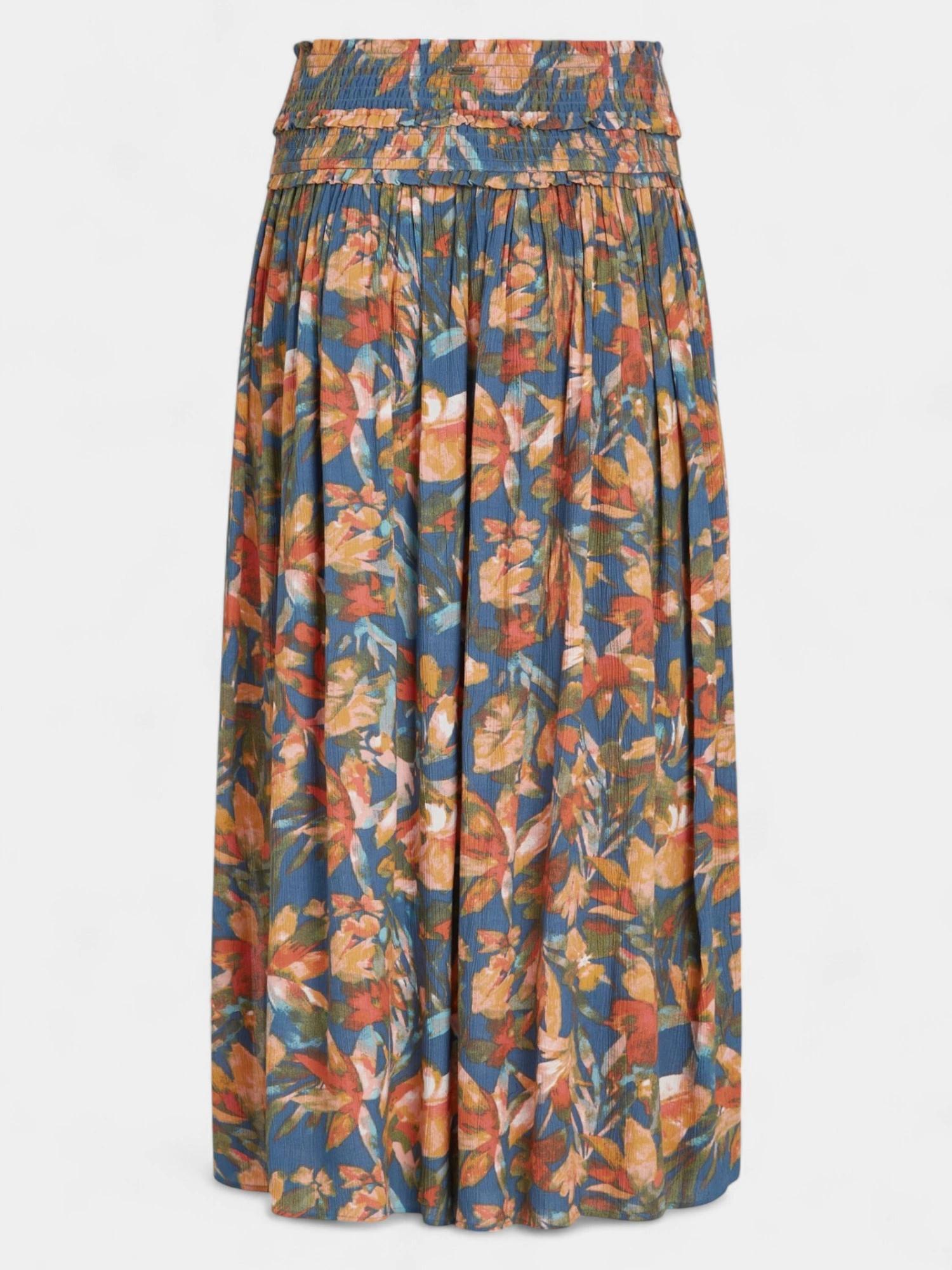 O'NEILL O'neill Jupes DEVYN MAXI SKIRT  Femmes Blue Painted Tropics 6/7
