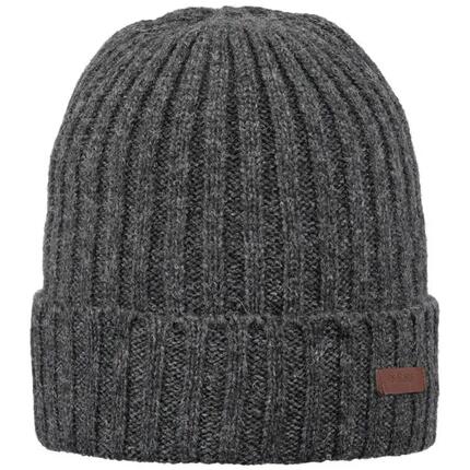 Bonnet BARTS Haakon Turnup - Gris Foncé