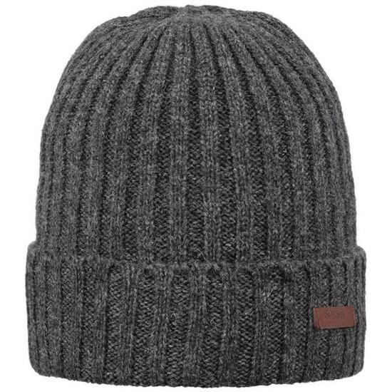 Bonnet BARTS Haakon Turnup - Gris Foncé