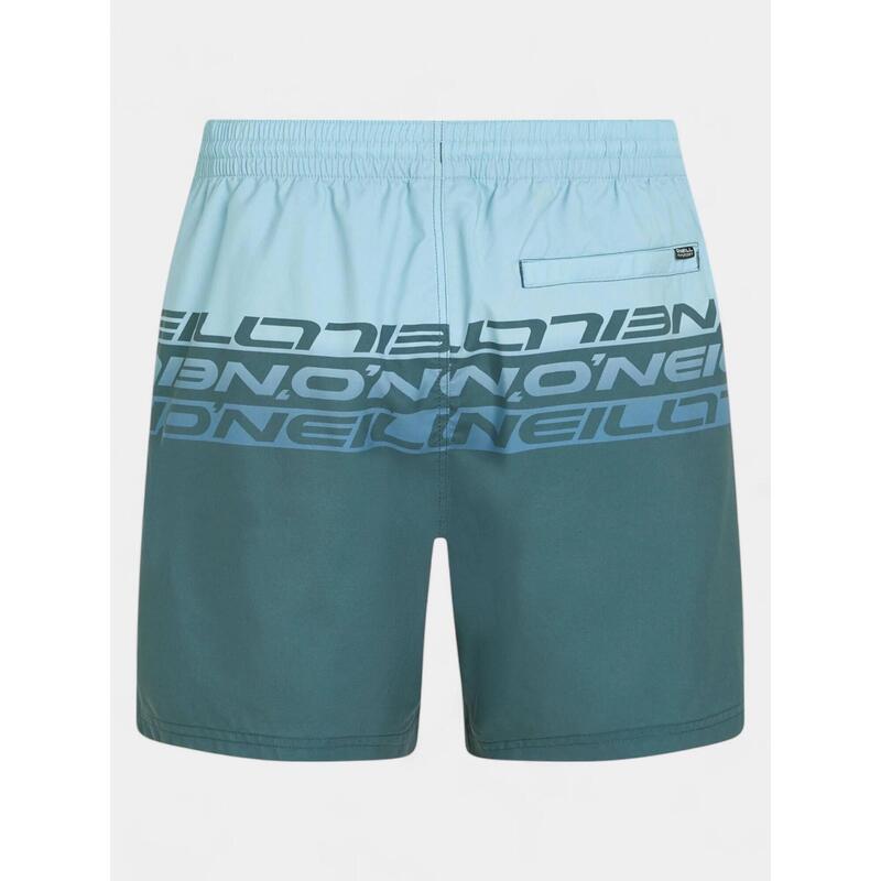 Sort de plaja O'Neill Cali Stripe 16'' Swimshorts - albastru barbati