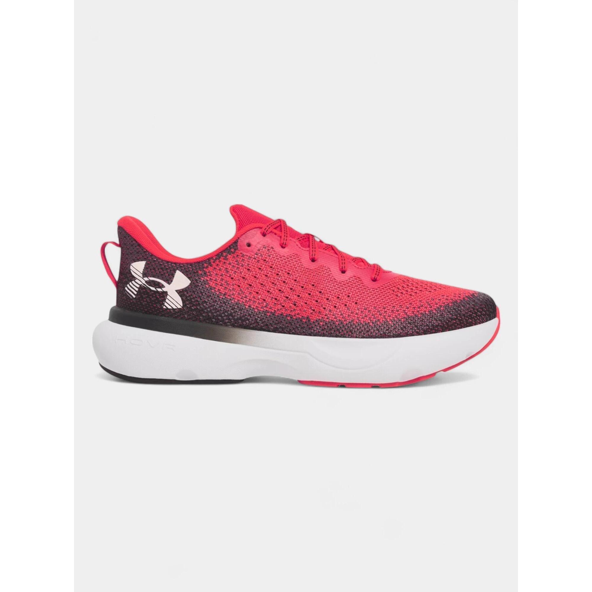 Under Armour - Chaussures De Course Pour Hommes Ua Infinite - Chaussures De Sport - Gris|rouge - 43 - Decathlon