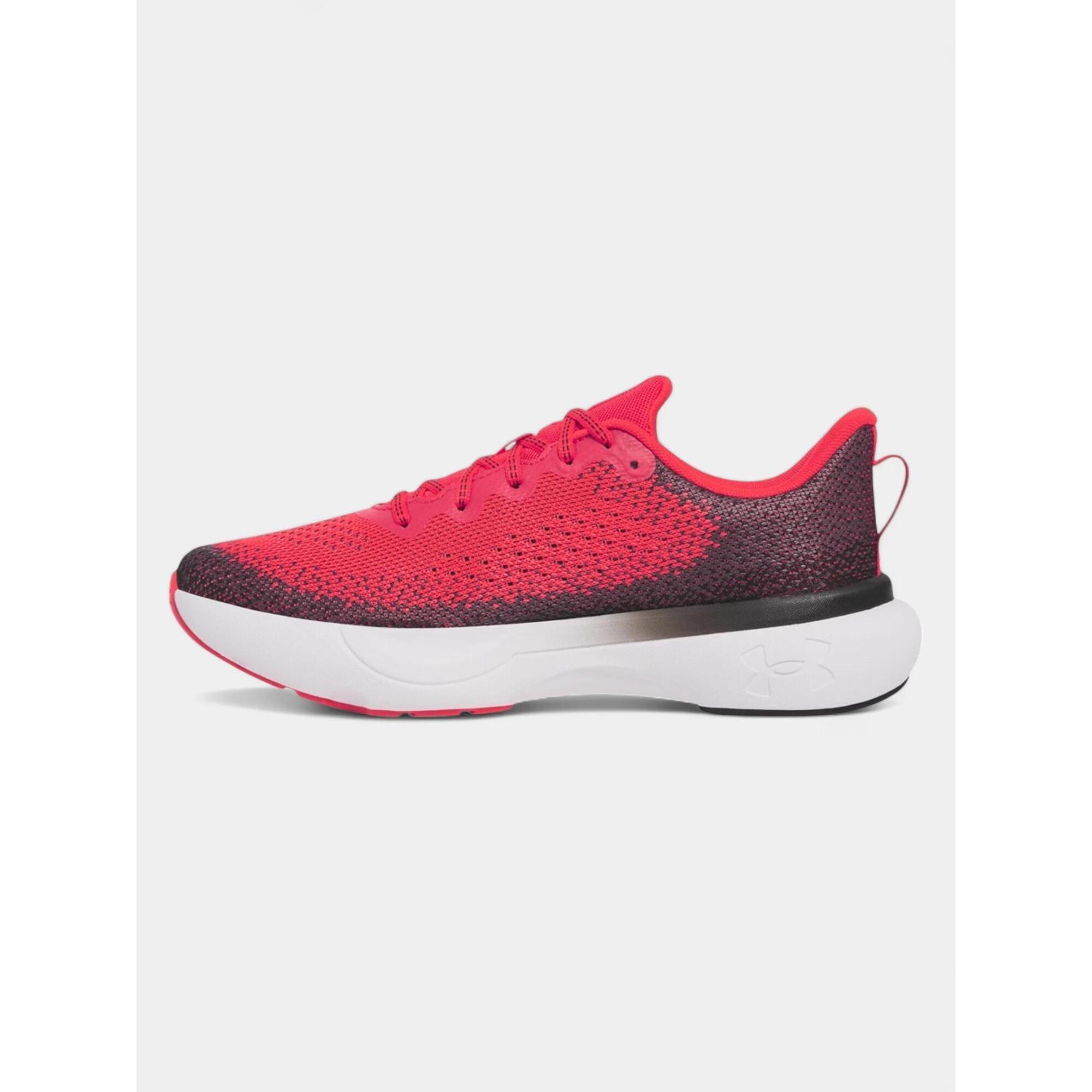 Under Armour - Chaussures De Course Pour Hommes Ua Infinite - Chaussures De Sport - Gris|rouge - 41 - Decathlon