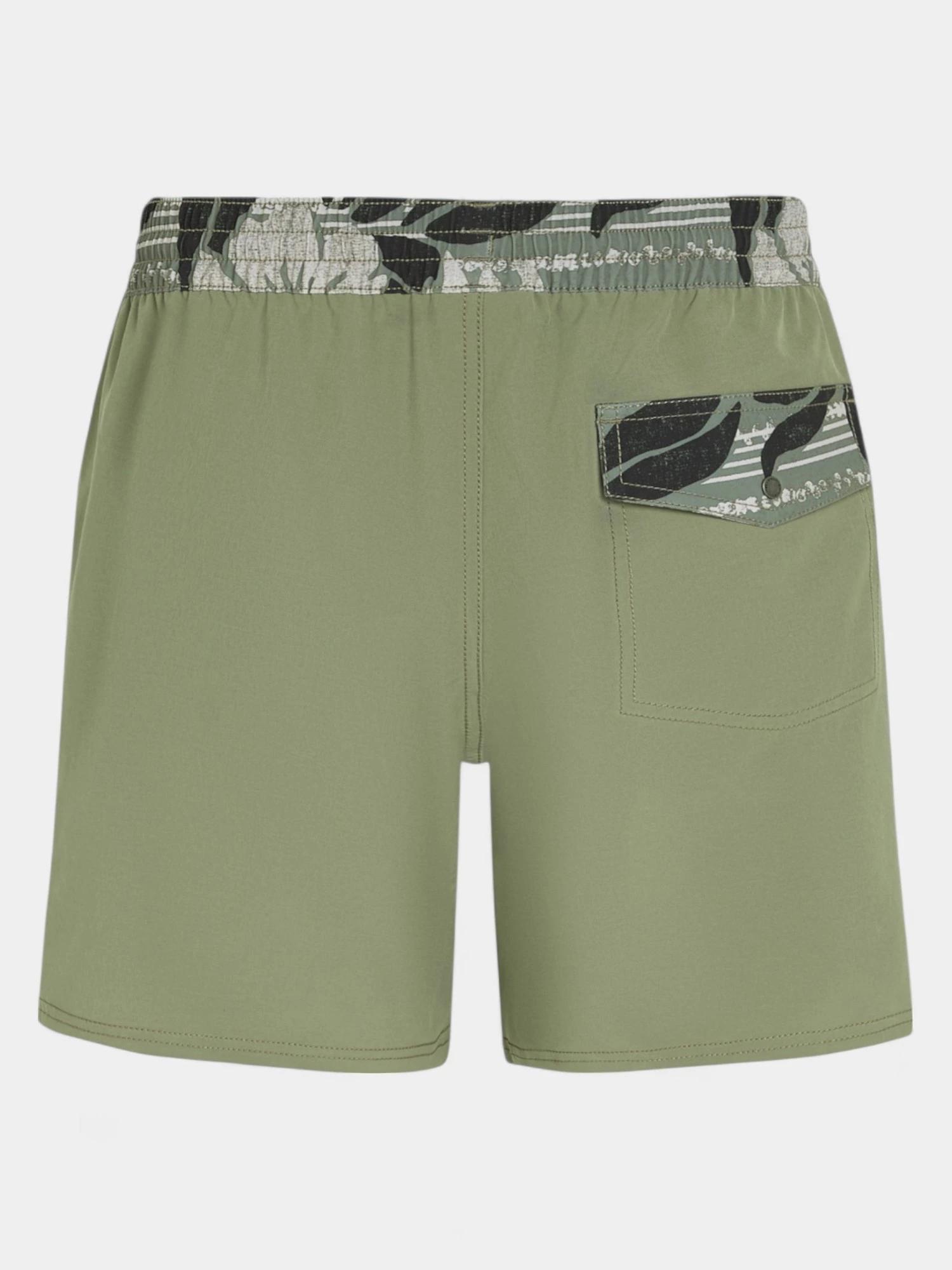 Strandshorts Herren Pocket Print 16" 6/7