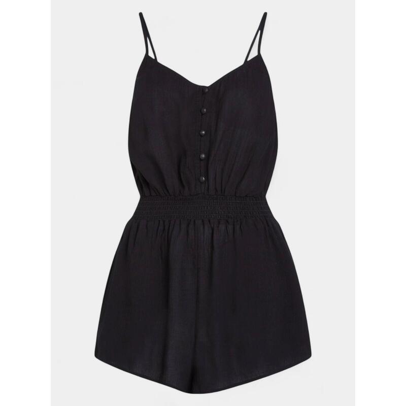 Salopete Thin Strap Buttoned Romper femei