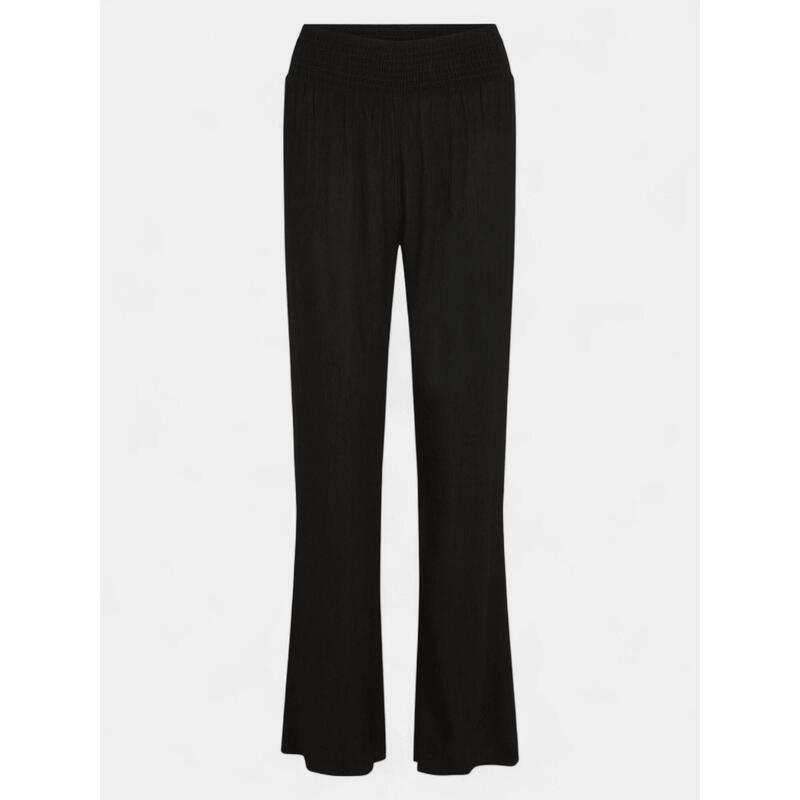 Pantaloni lungi Johnny Smocked Waist Pants femei