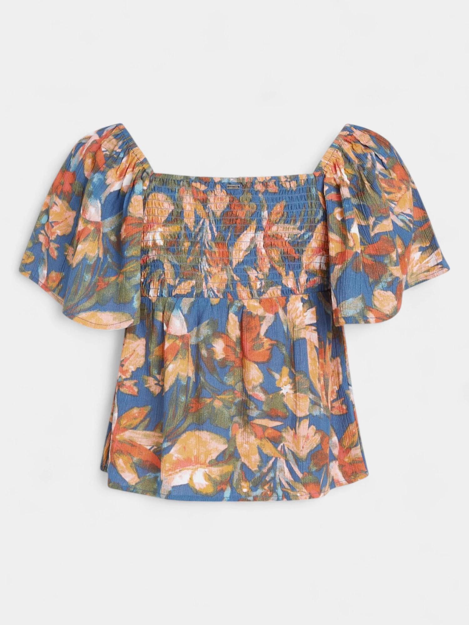 T-shirt damski O'Neill Hughes Woven 6/7