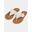 Papuci flip flop Ditsy Crochet Sandals - alb femei