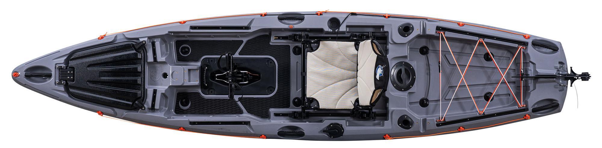 Kayak de pêche individuel Wildcat Pédalier ou Stepper 5/9
