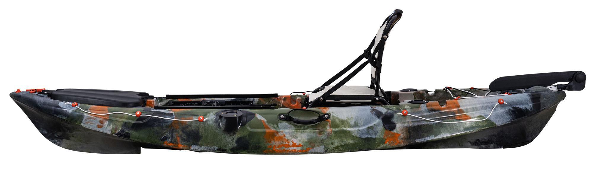 Kayak de pêche Cruz Ultra - Ultime version du meilleur kayak de pêche court. 4/8