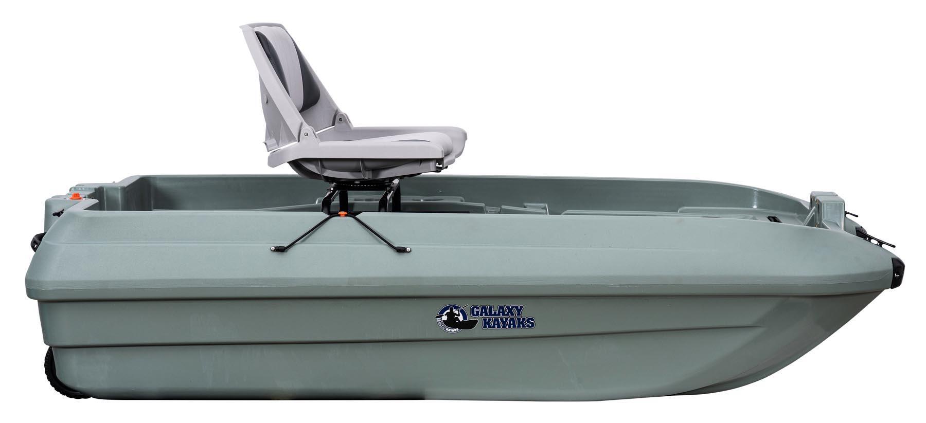 Ranger-viskajak - hybride van mini-bassboot - kajak - floatube. of bijboot 6/7
