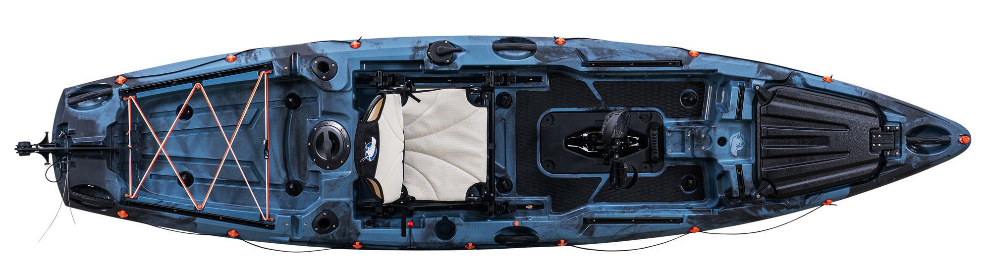 Kayak de pêche individuel Wildcat Pédalier ou Stepper 3/7