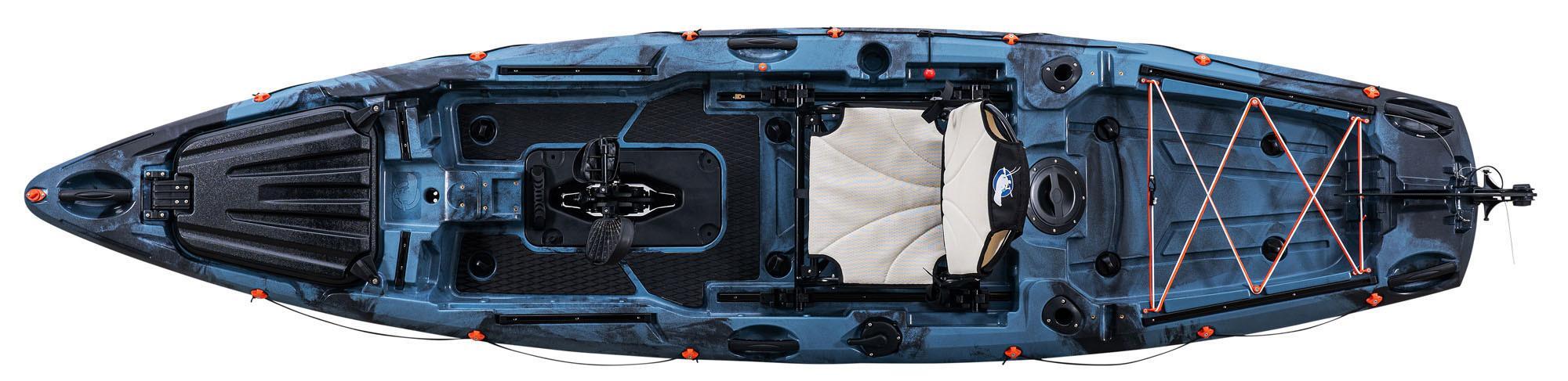 Kayak de pêche individuel Wildcat Pédalier ou Stepper 5/7