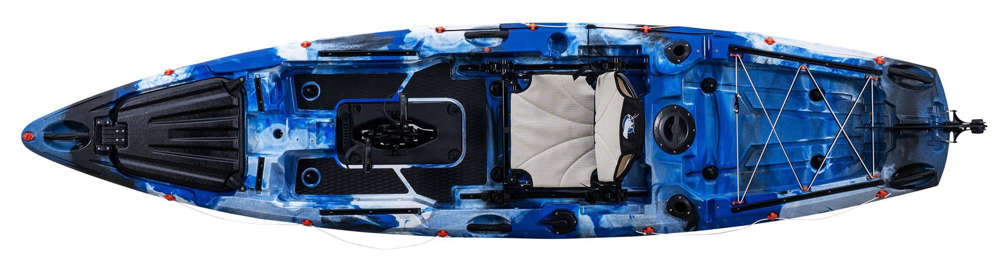 Kayak de pêche individuel Wildcat Pédalier ou Stepper 5/7