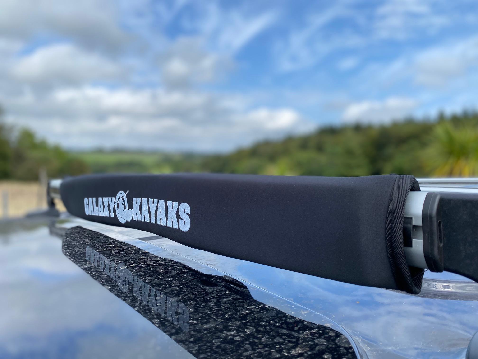 Protecteurs (x2) pour barre de toit, avec sangles - Galaxy Kayaks 3/3