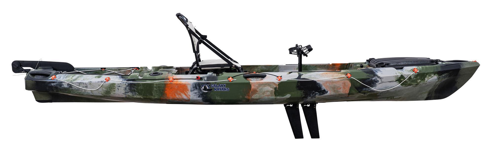 Kayak de pêche individuel Wildcat Pédalier ou Stepper 3/7