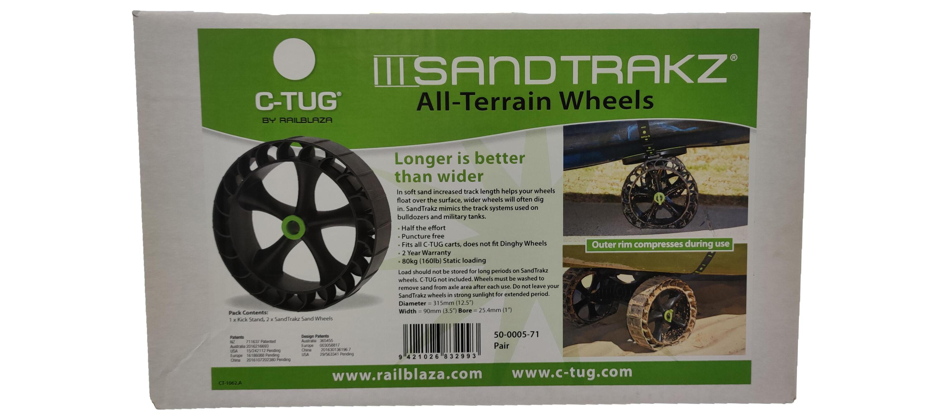 C-Tug sandtrakz Roues Paire - Railblaza 4/4