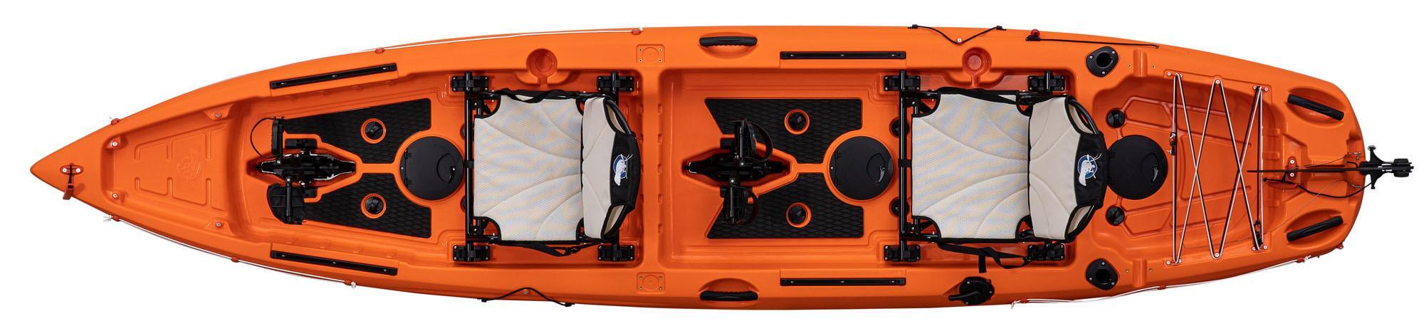 Kayak Biplace Hawai FX Propuslion Stepper à Palmes. 5/7