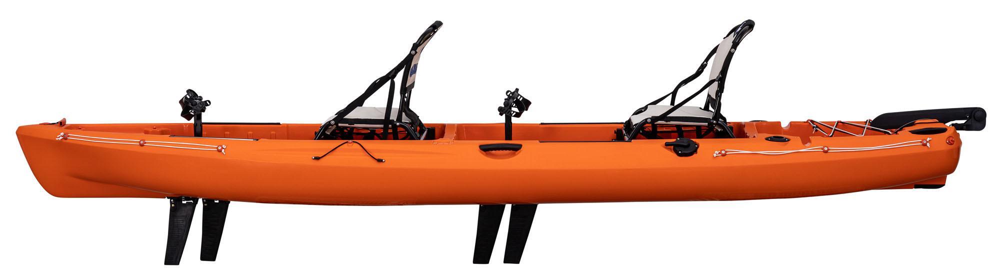 Kayak Biplace Hawai FX Propuslion Stepper à Palmes. 4/7