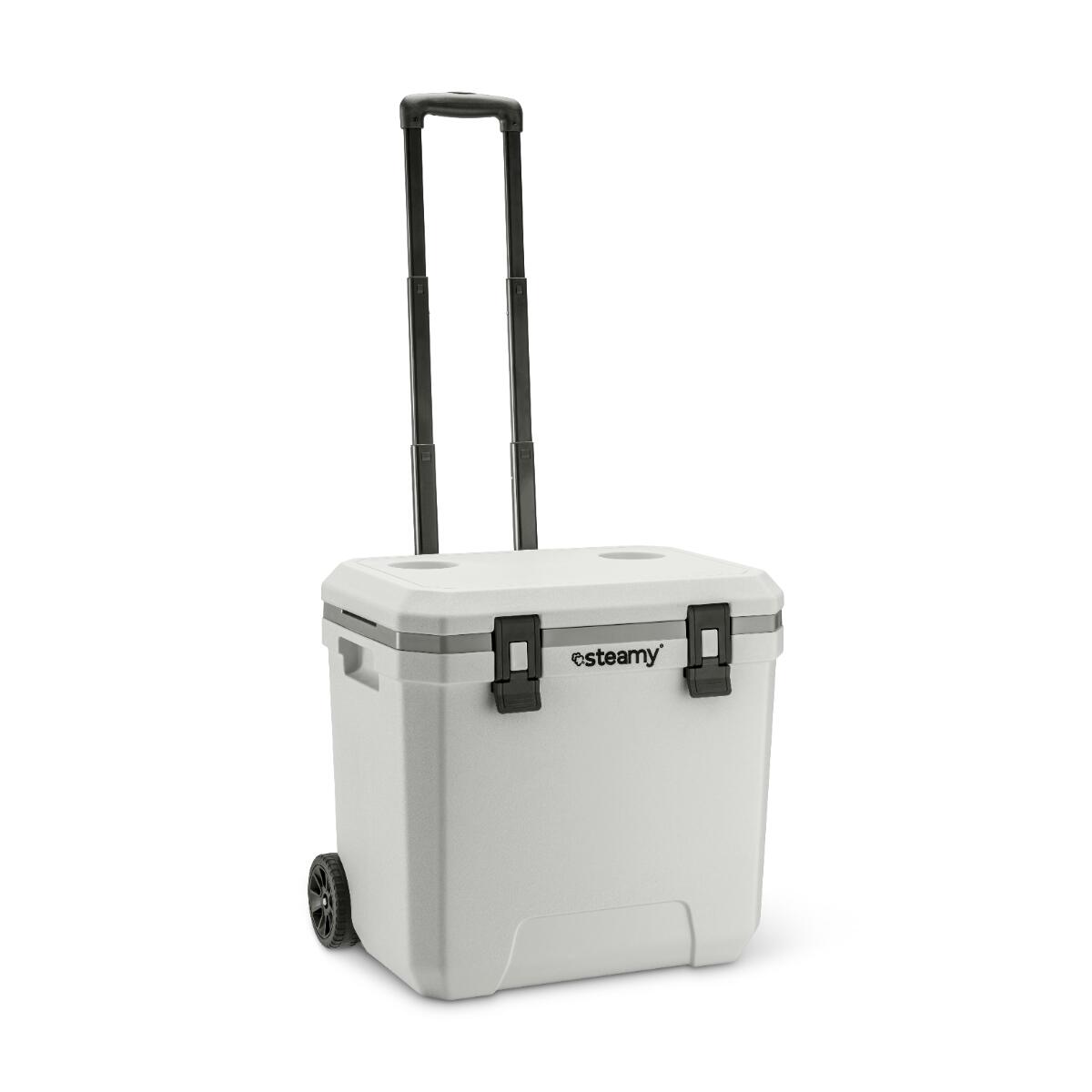 Steamy Marine 36 Roller, Frigorifero Portatile Passivo con Ruote, 36L 2/5