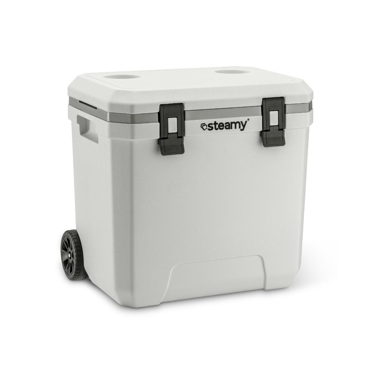 Steamy Marine 36 Roller, Frigorifero Portatile Passivo con Ruote, 36L 5/5