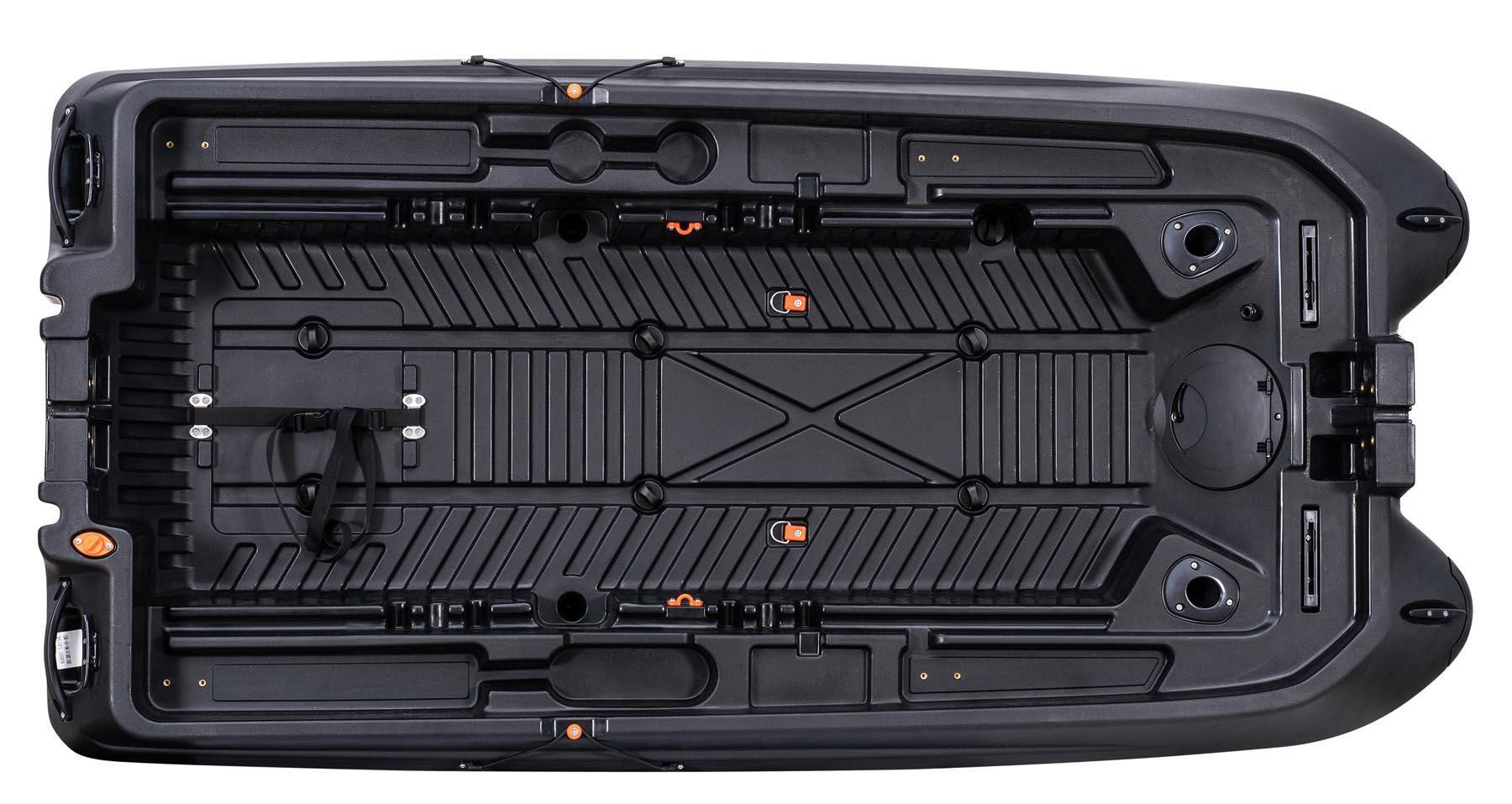 Ranger-viskajak - hybride van mini-bassboot - kajak - floatube. of bijboot 6/7