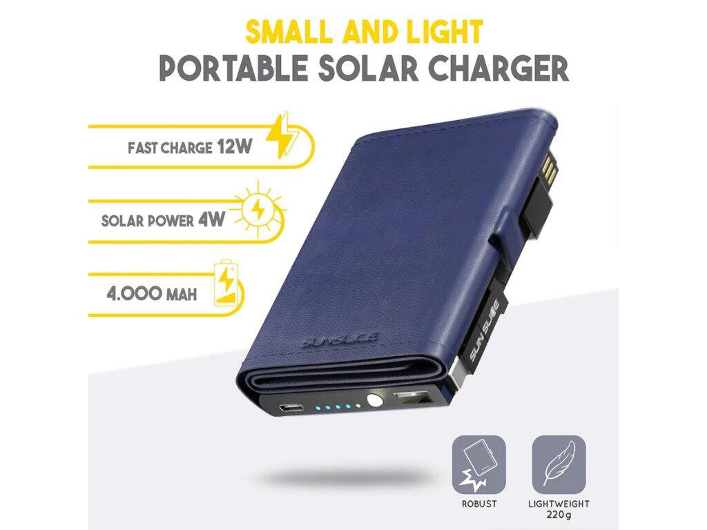 Sunslice 4W tragbares Solar-Batterieladegerät 5/5