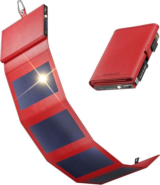 SUNSLICE Caricabatterie solare portatile da 4W Sunslice