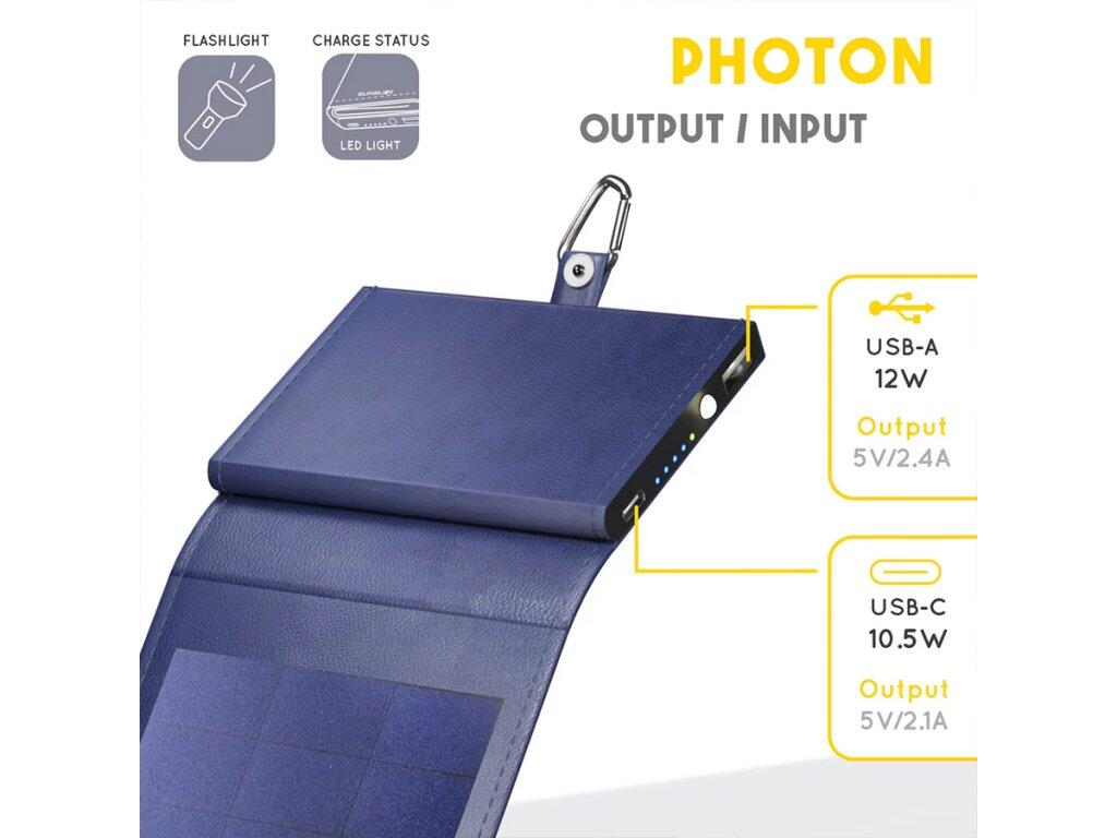 Caricabatterie solare portatile da 4W Sunslice 3/5