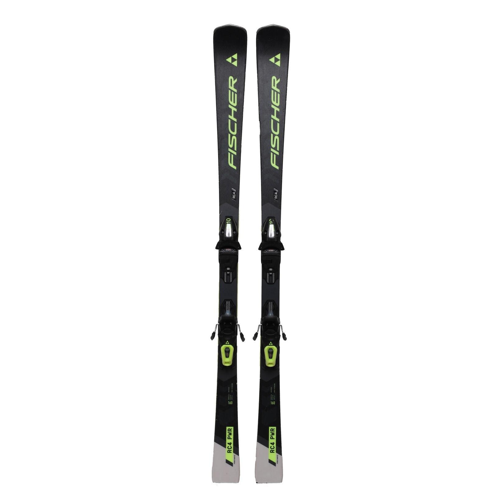 RECONDITIONNE - Ski Fischer Rc4 Pwr + Fixations 2/4