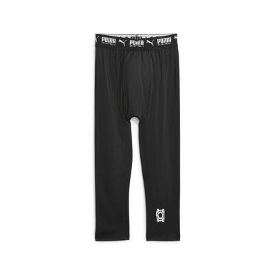 Hoops team basketbaltrainingsbroek voor heren puma black