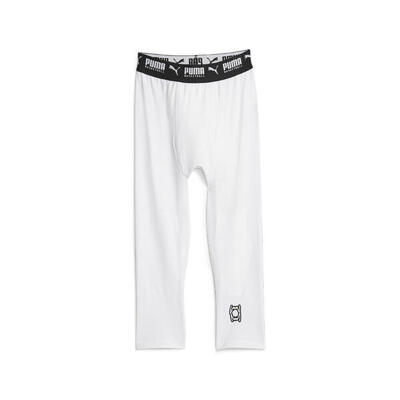 Hoops team basketbaltrainingsbroek voor heren puma white