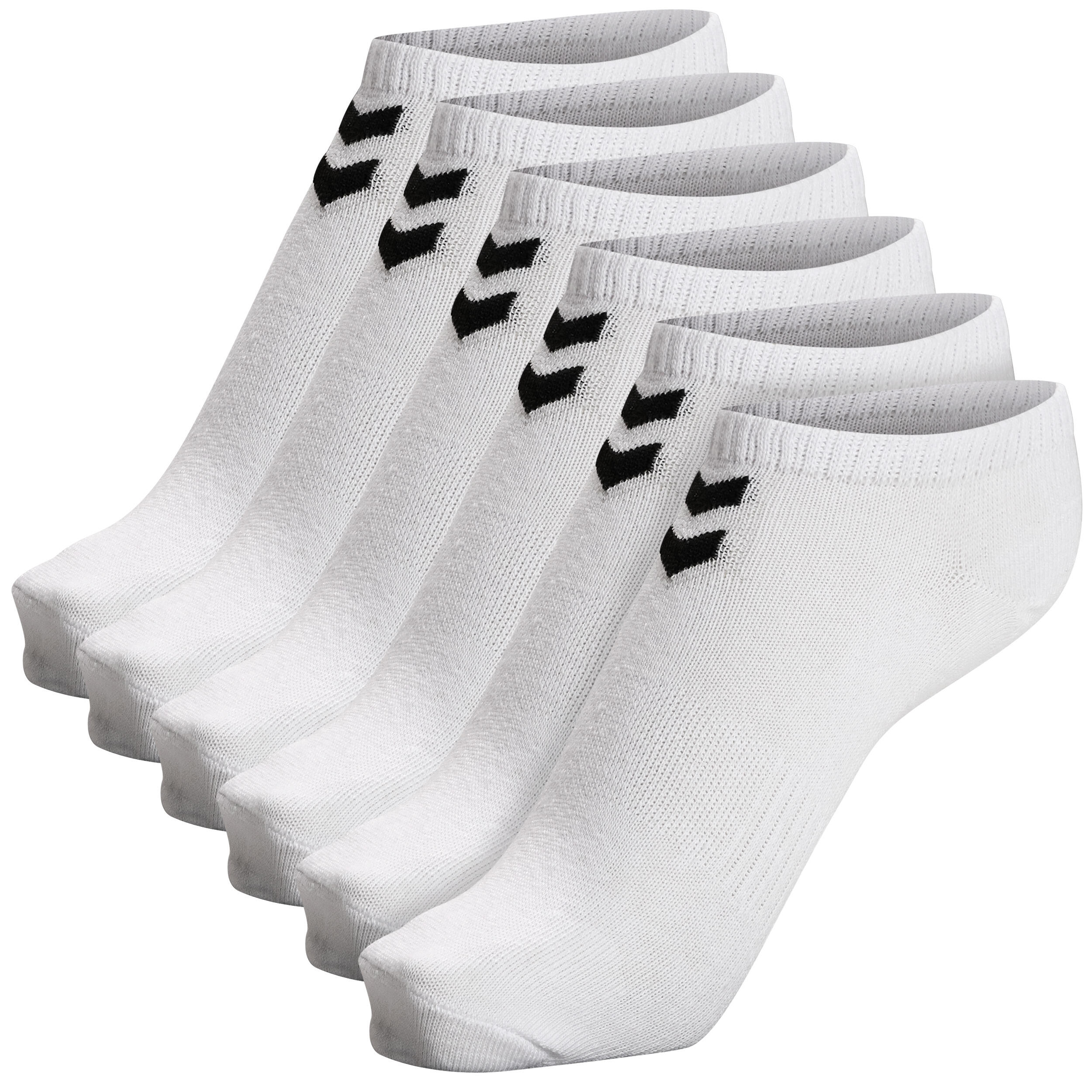 Hummel - Enfiler Ancle Chaussettes Hmlchevron Adulte Hummel - Chaussettes - Blanc - 36/40 - Decathlon