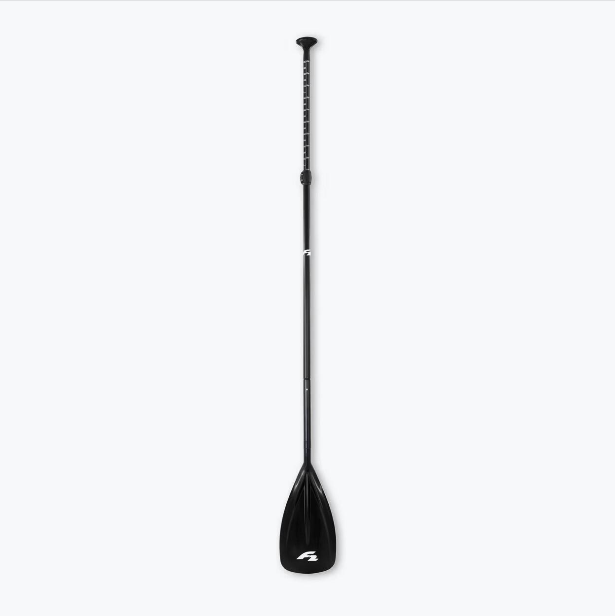 F2 Marken SUP Paddel Kajak Alu 4 teilig 170-241cm 2in1 Paddle Schwarz 2025 4/4