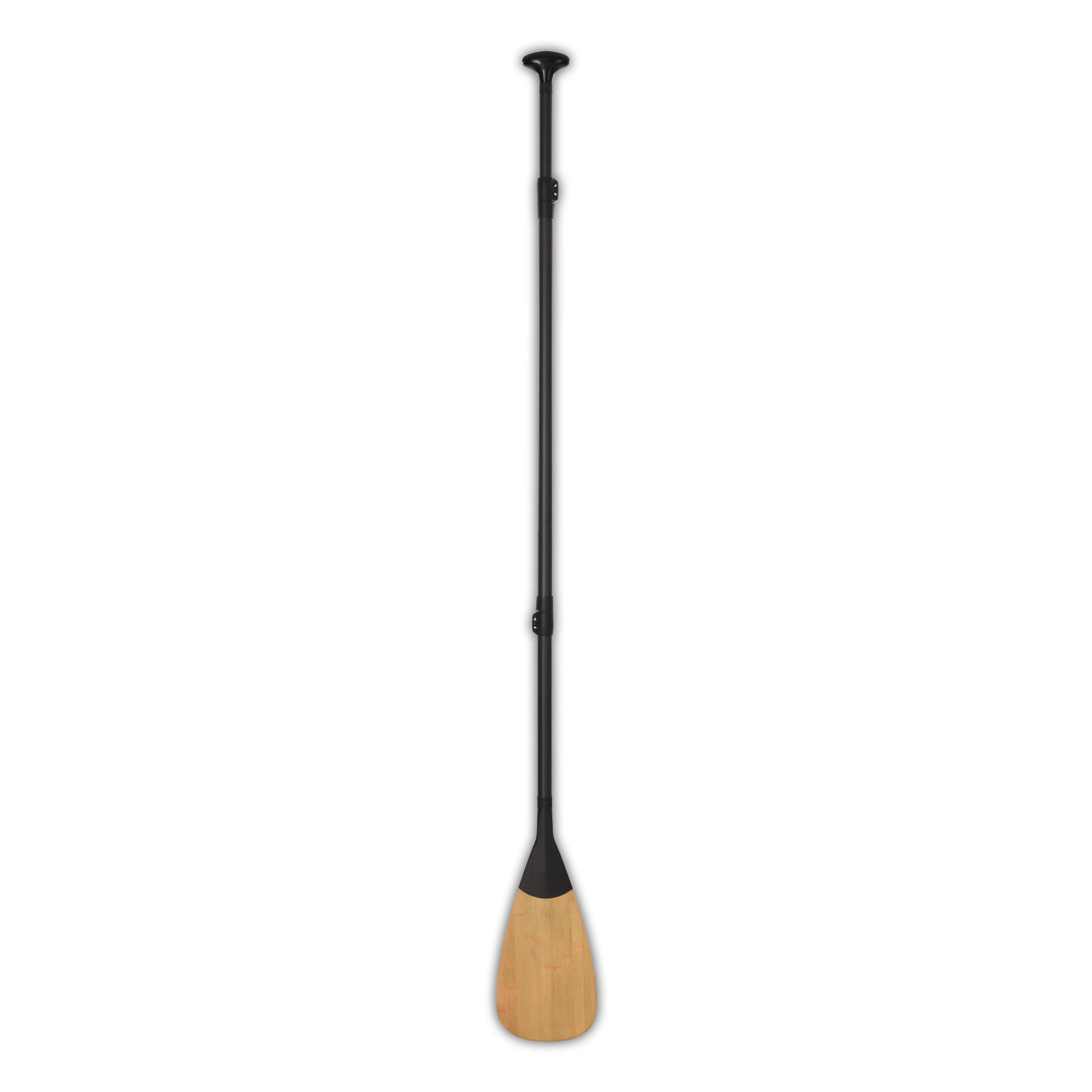 F2   SUP Paddel Bamboo - Carbon  3 teilig 180-220cm Wood 4/5