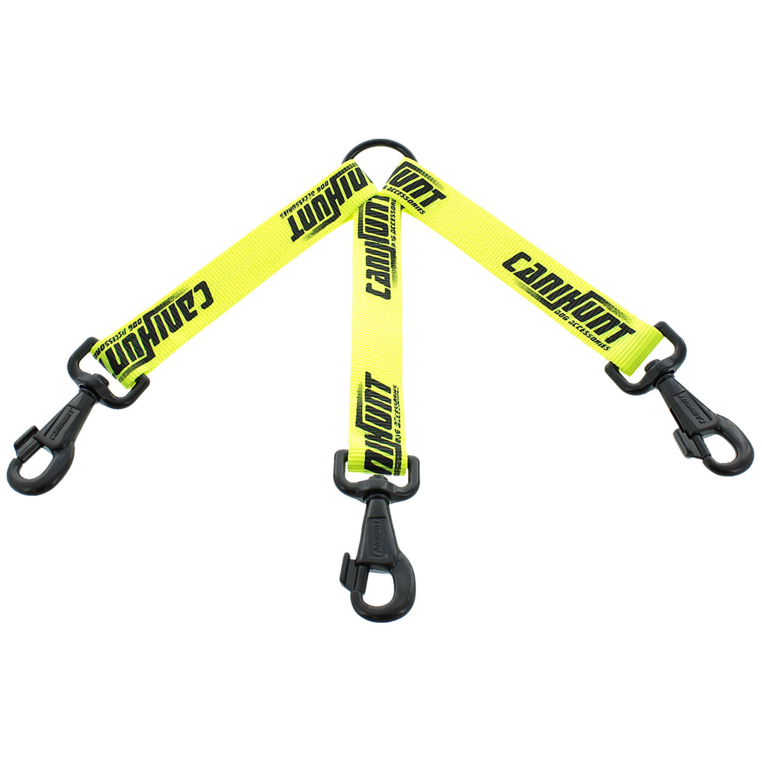 Accouple HUNTER 3 chiens CANIHUNT jaune 3/3