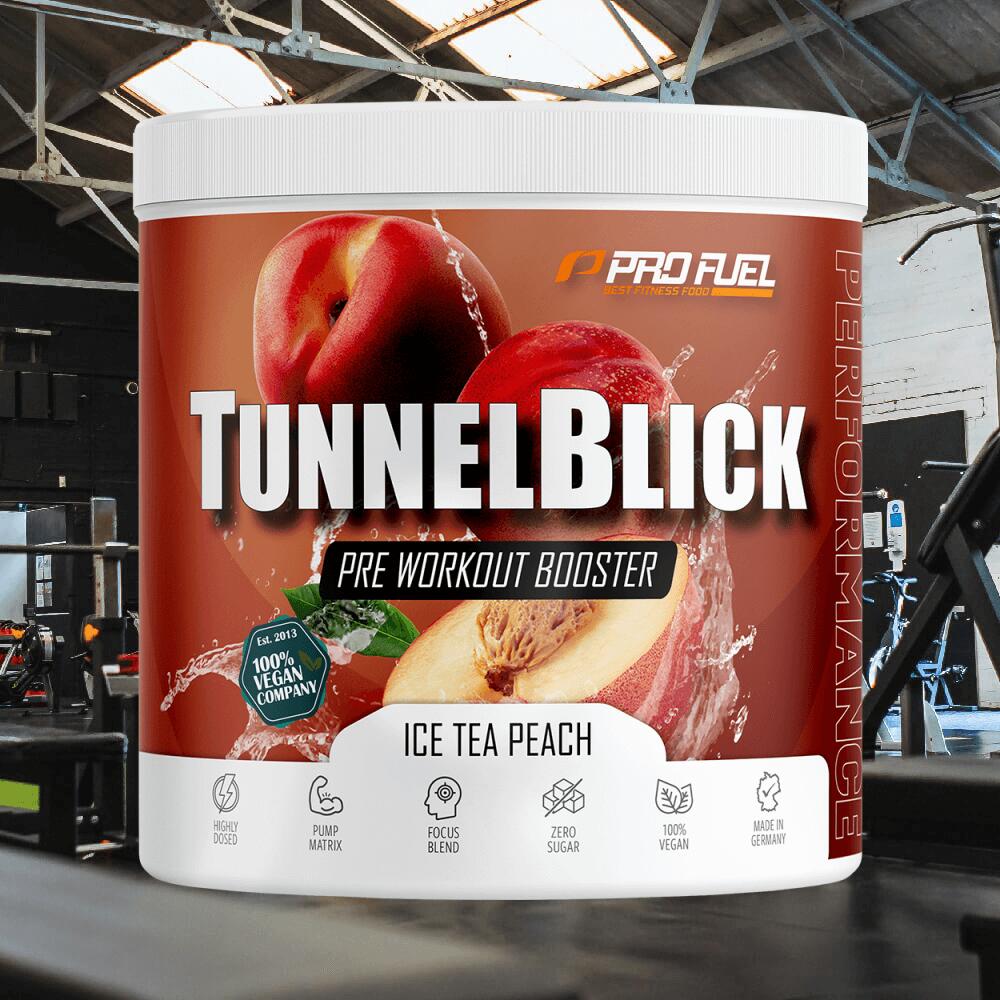 ProFuel Tunnelblick (20 Serv) Ice Tea Peach - Pré-entraînement 2/3