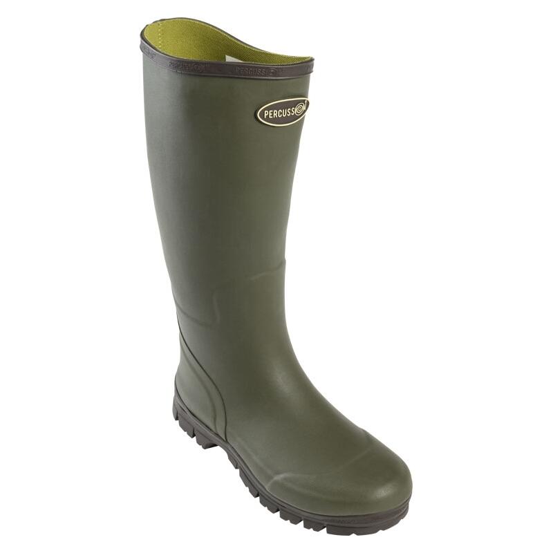 Percussion - Bottes De Pluie Jersey Percussion Marly - Bottes - Vert - 38 - Decathlon