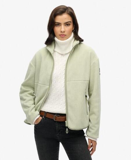 Felpa con zip integrale Active