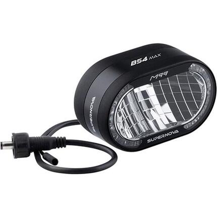 Supernova Akku-Scheinwerfer B54 MAX Fernlicht, schwarz, 450 lx