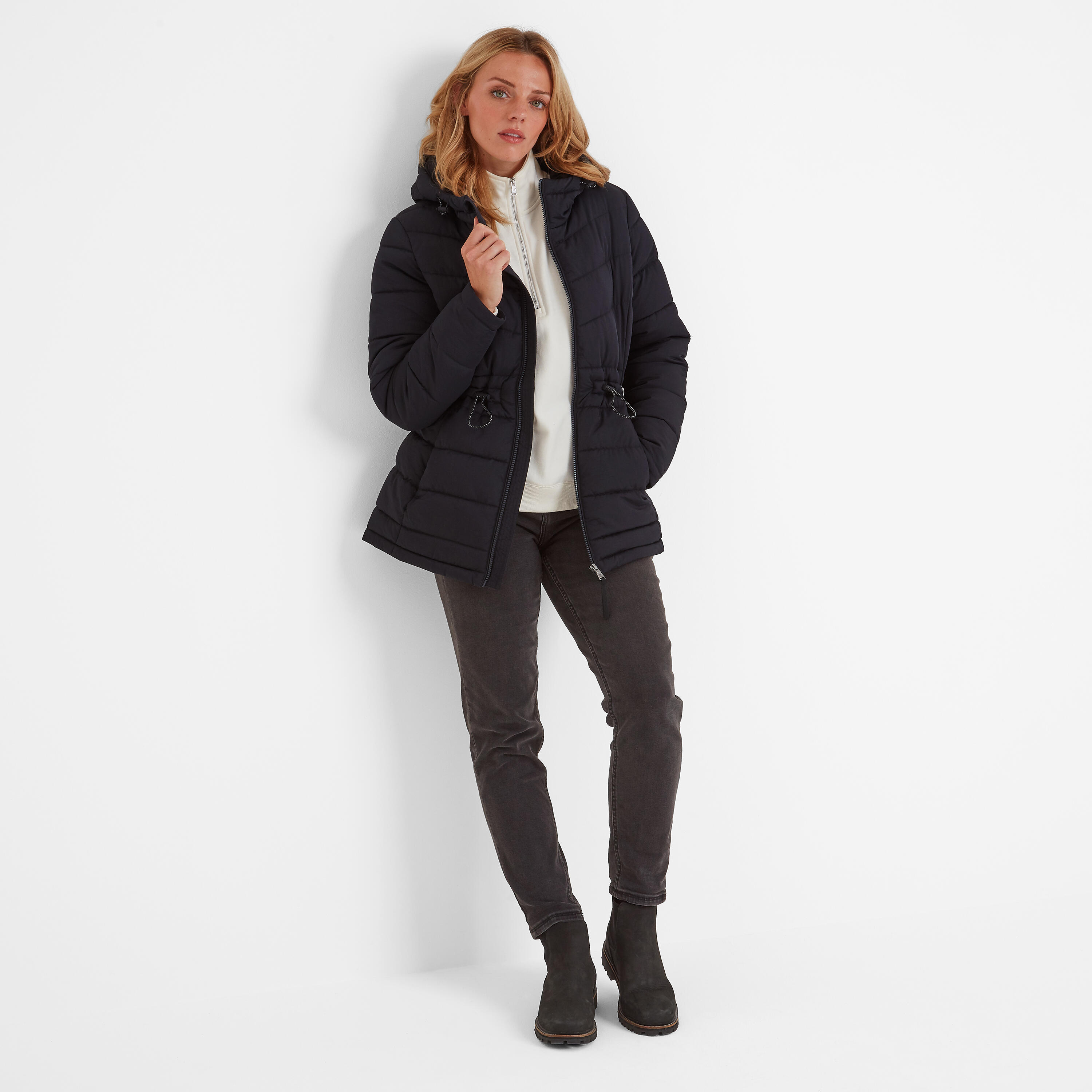Anthorn Womens Padded Parka 3/4